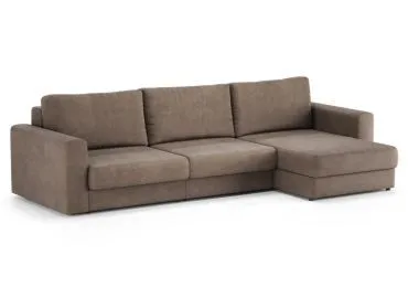 Диван угловой Ларсон 3М Nordic 35 пепельный