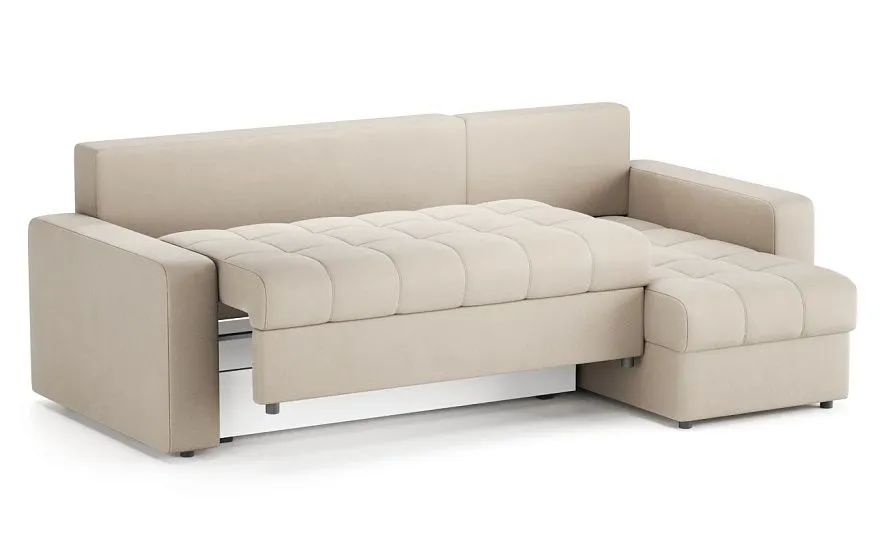 Диван угловой Тренто Camaro 03 светло-бежевый - 4