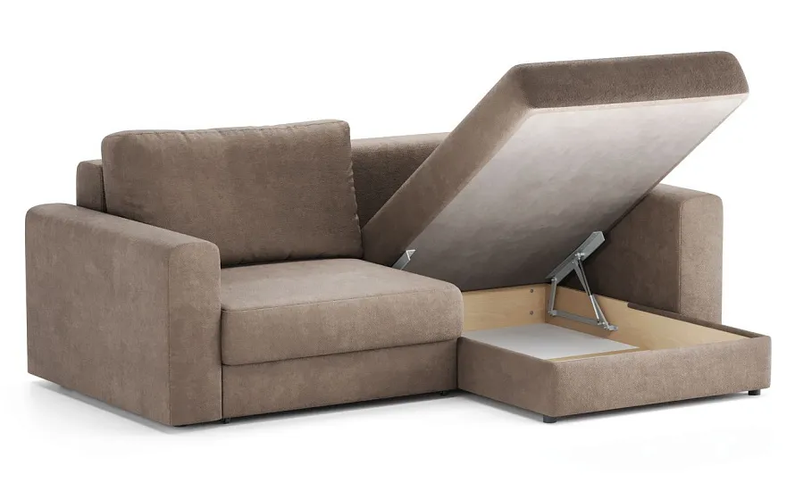 Диван угловой Ларсон 2М Nordic 35 пепельный - 3